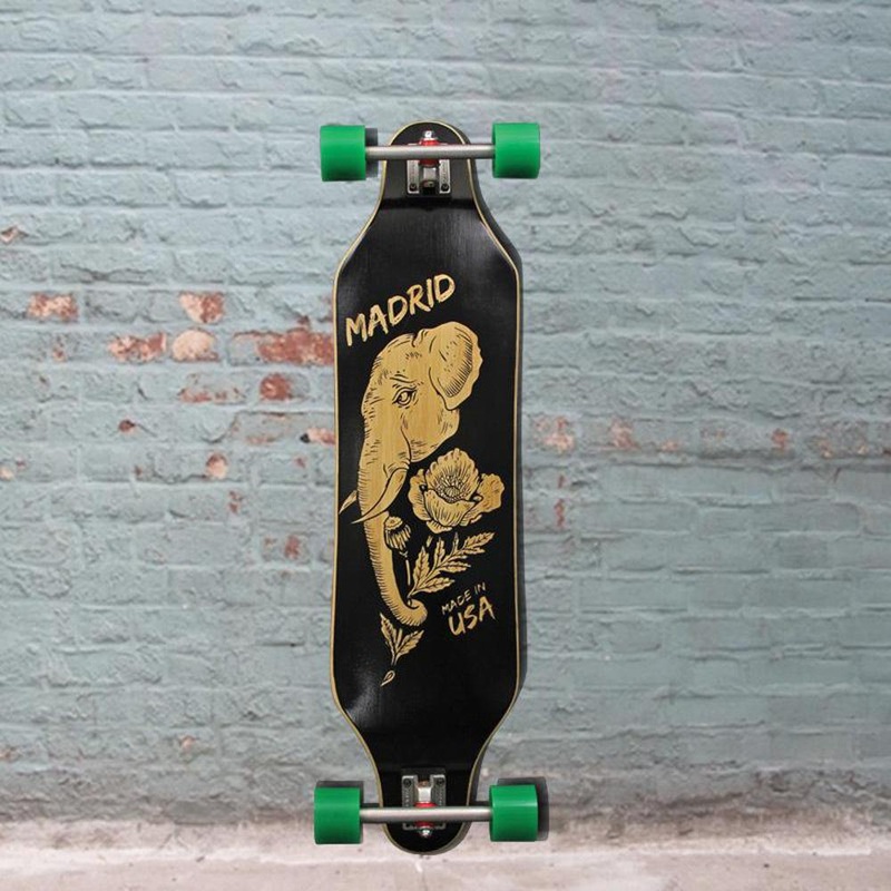 Madrid Missionary Bamboo Elephant Longboard Top Mount