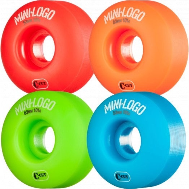 MINI LOGO 53MM 101A C-CUT WHEELS MULTI COLOR 53mm
