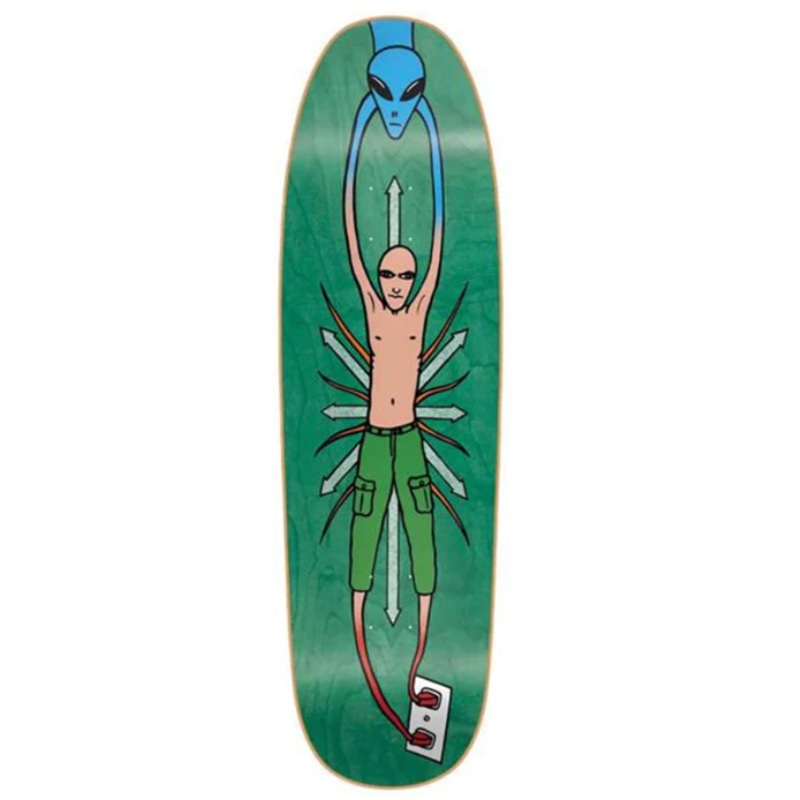New Deal Vallely Alien Deck Green 9.18 in 9.18 in