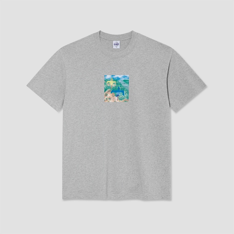 Polar Scarecrow T-Shirt Heather Grey Small