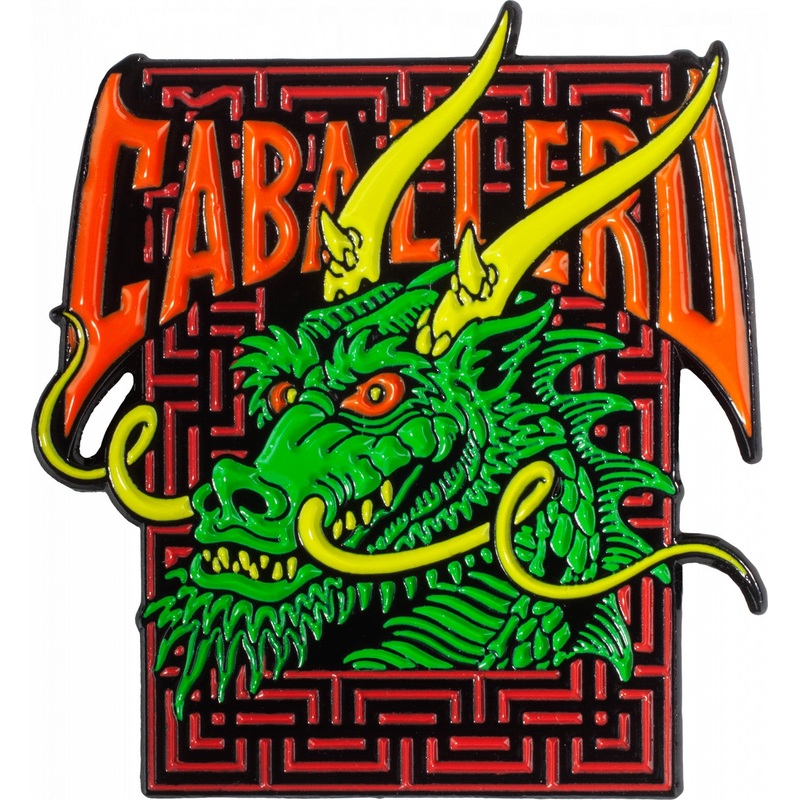 Powell Peralta Steve Caballero Street Green Dragon Skateboard Lapel Pin