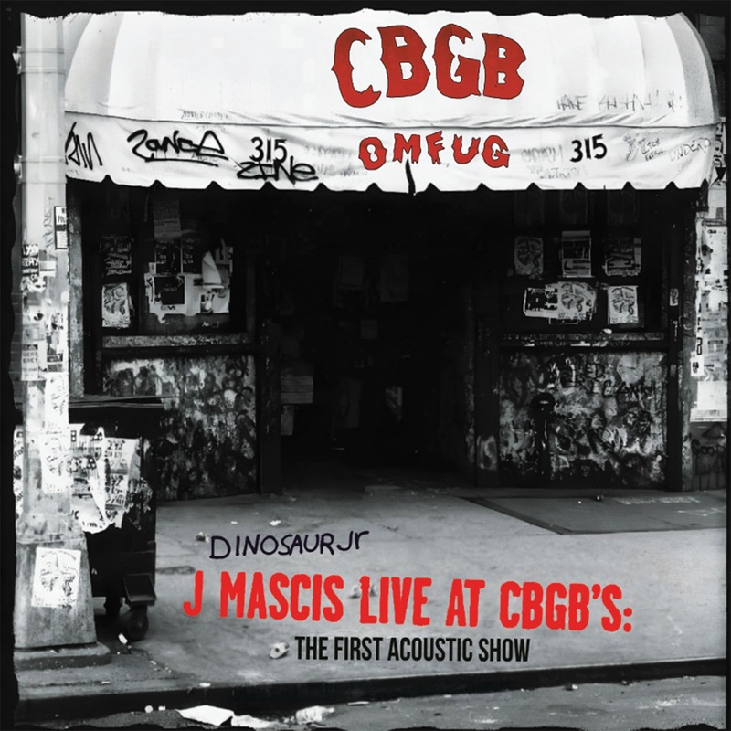 *Pre-Order* J. Mascis – Live At CBGB’s [Transparent Red Vinyl Edition] LP Record