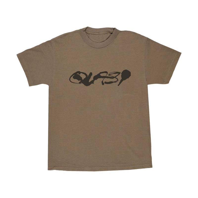Quasi Blot T-Shirt Faded Brown M