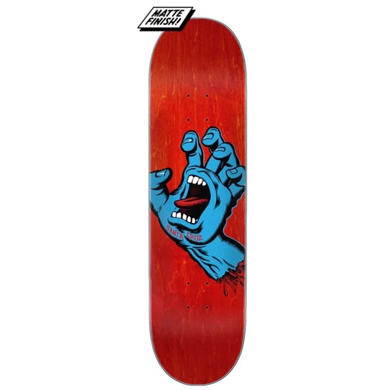 SANTA CRUZ SCREAMING HAND DECK 8.0″ 8.0