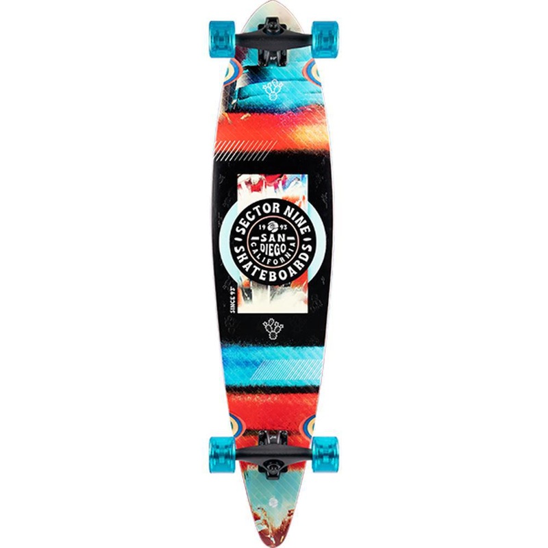 Sector 9 Ledger Fiesta Lete 40″ Pintail Longboard