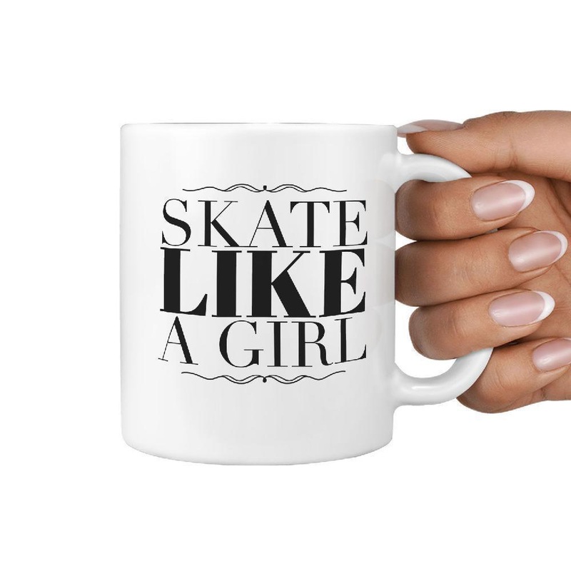 Skate Like a Girl Mug