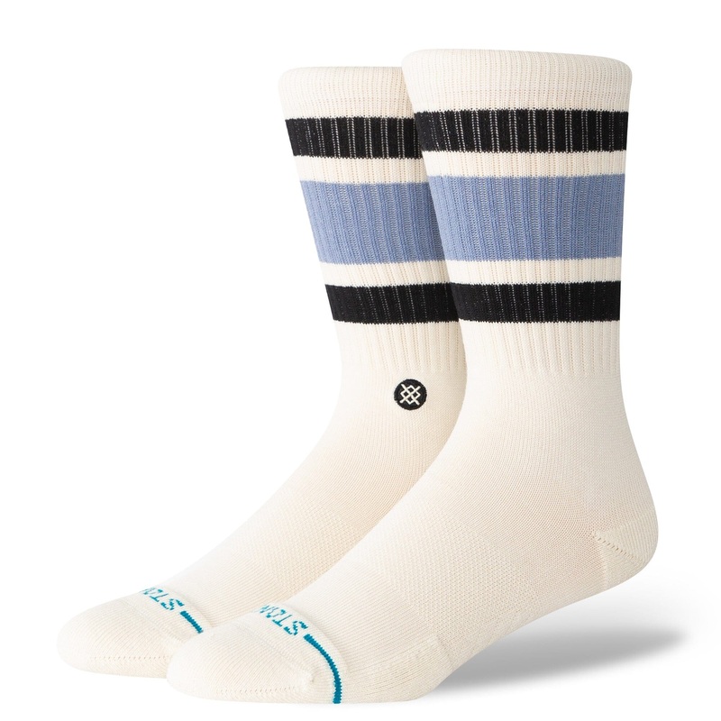 Stance Boyd St Sock Stone Blue M :: Men 6-8.5 / Women 8-10.5