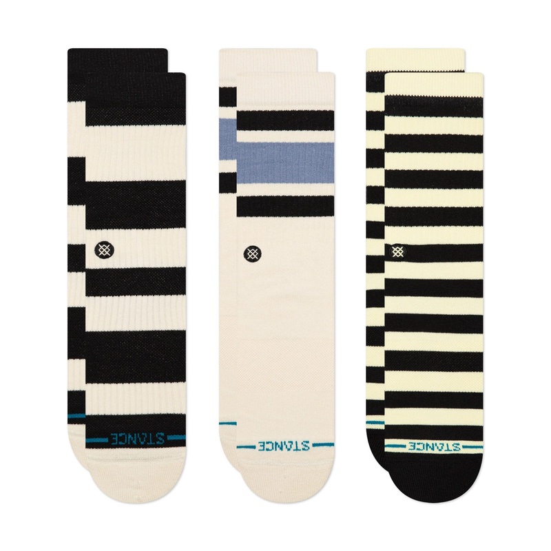 Stance Fred Crew Sock 3 Pack Multi M :: Men 6-8.5 / Women 8-10.5