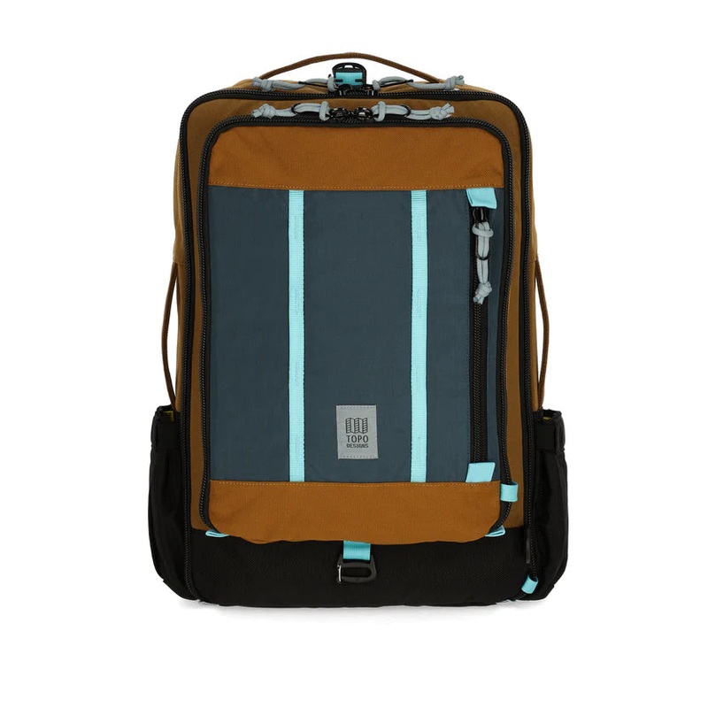 Topo Designs Global Travel Bag 30L Desert Palm/Pond Blue