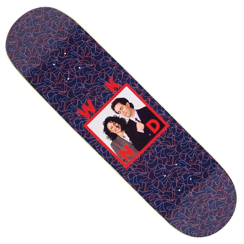 WKND Skateboards Jerry and Elaine Date Series Deck Navy 8.25 x 31.625 WB:14