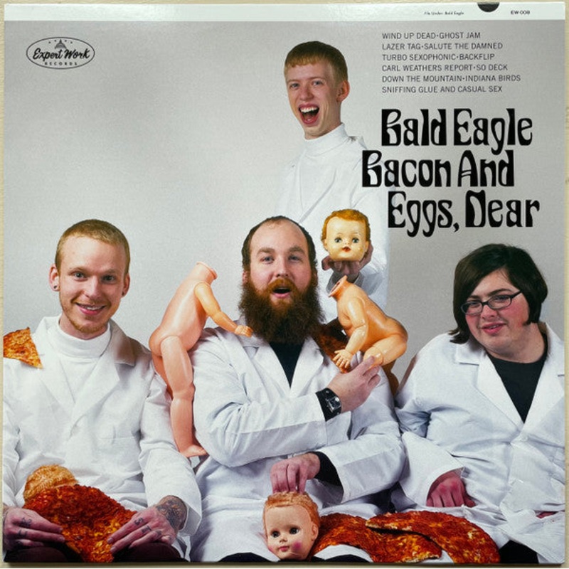 Bald Eagle  Bacon And Eggs, Dear “Over Easy” Color Vinyl LP Record