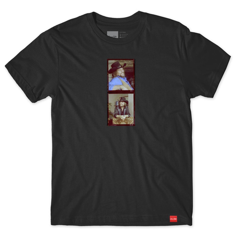 Chocolate Waylon Jennings Ramblin’ Man T Shirt Black Medium