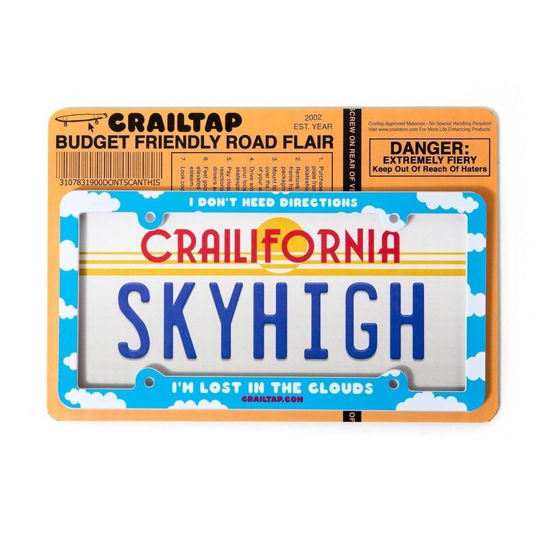 Crailtap License Plate Frame