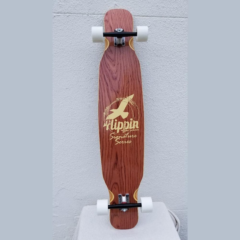 Dancer Longboard   Flippin Signature Series longboard Complete Dancing