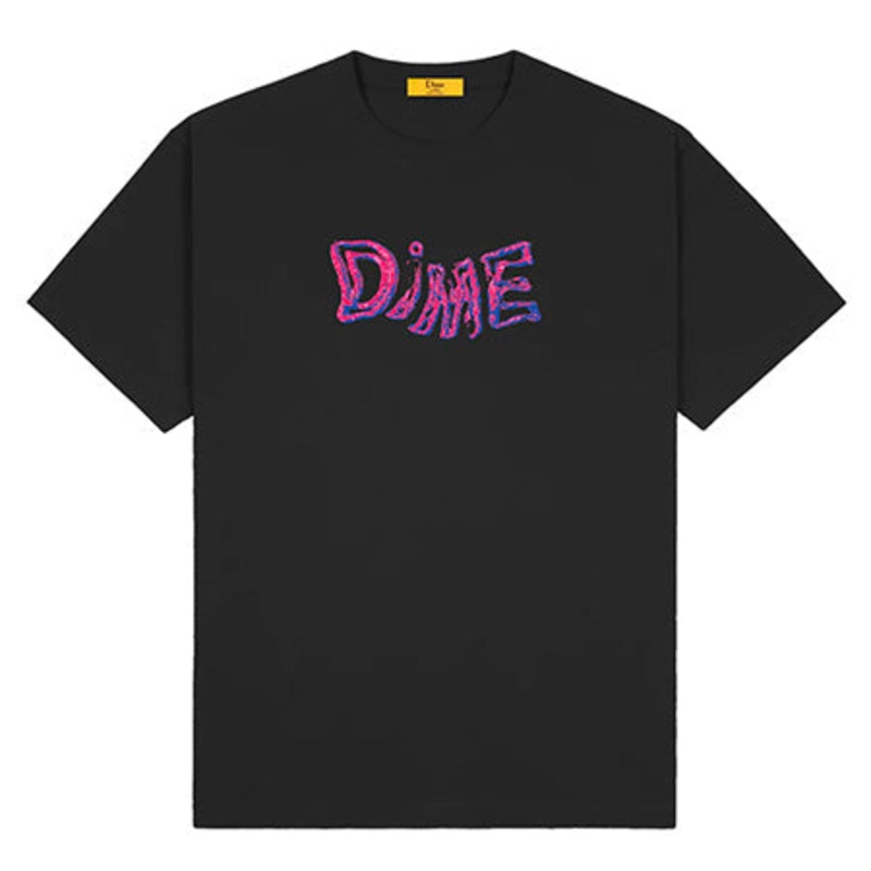 Dime Liquid Metal T Shirt Black Extra Large