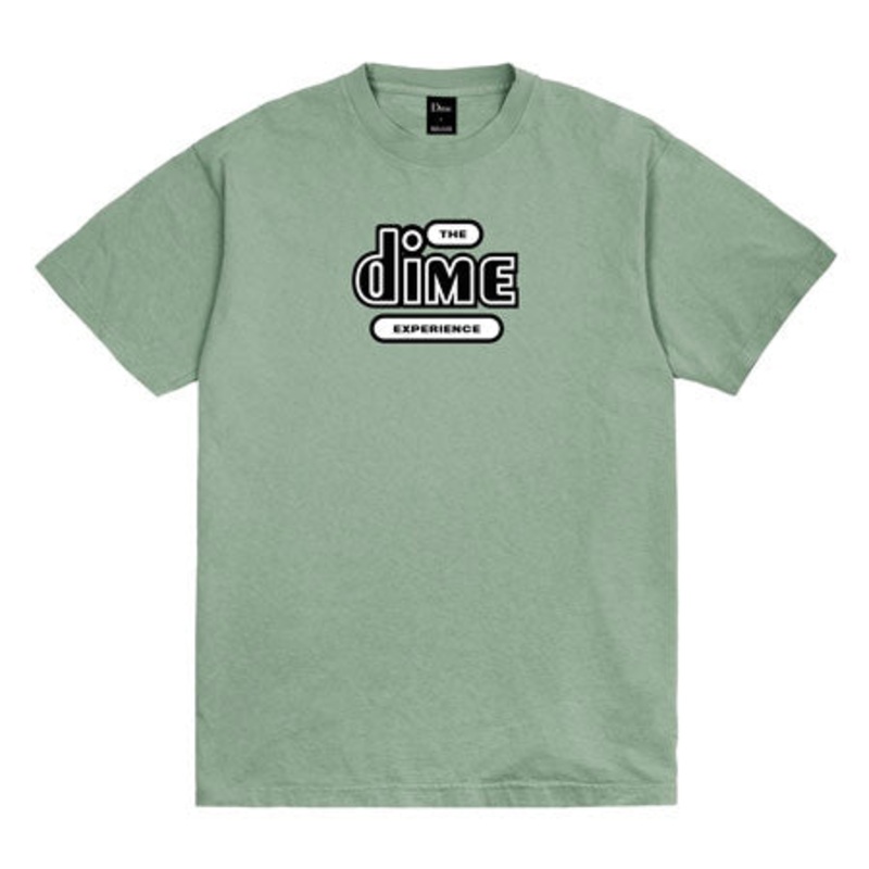Dime The Dime Experience T Shirt Washed Green Medium