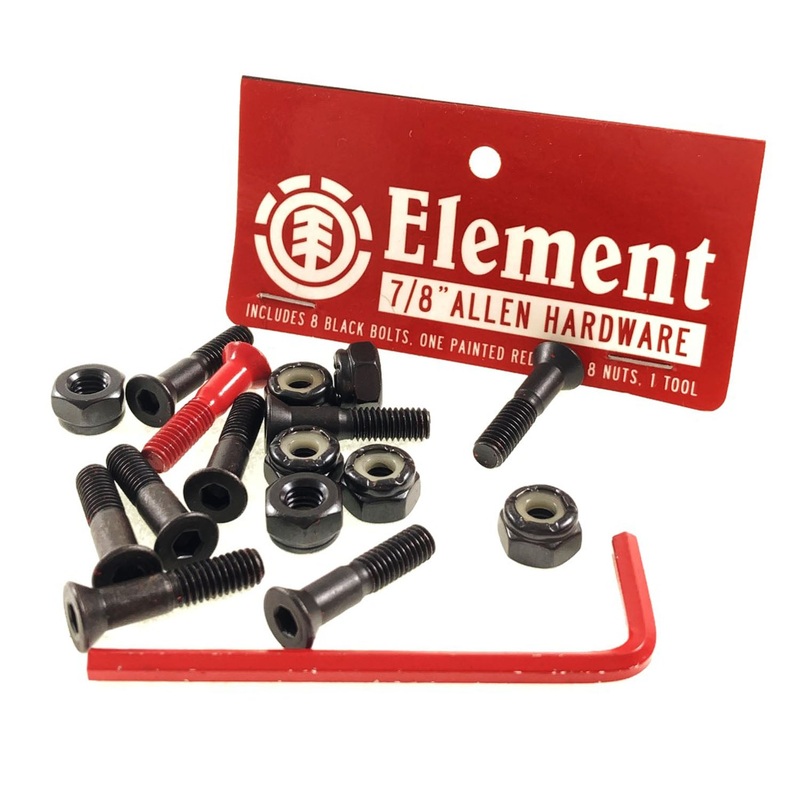Element Bolts Allen 7/8″ – Black / Red