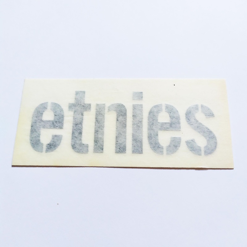 Etnes Footwear RUB-ON Sticker