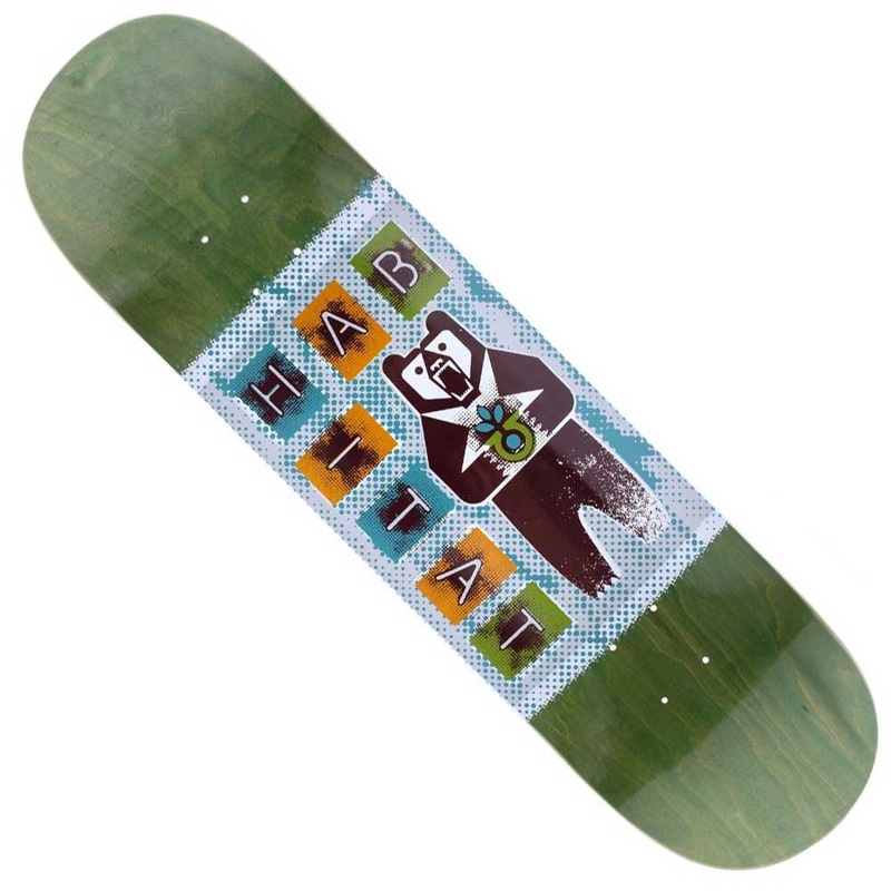 Grizzly 8.5 Deck Habitat Skateboards