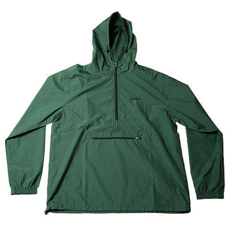 GX1000 Smog Pullover Hooded Windbreaker Jacket Forrest Small