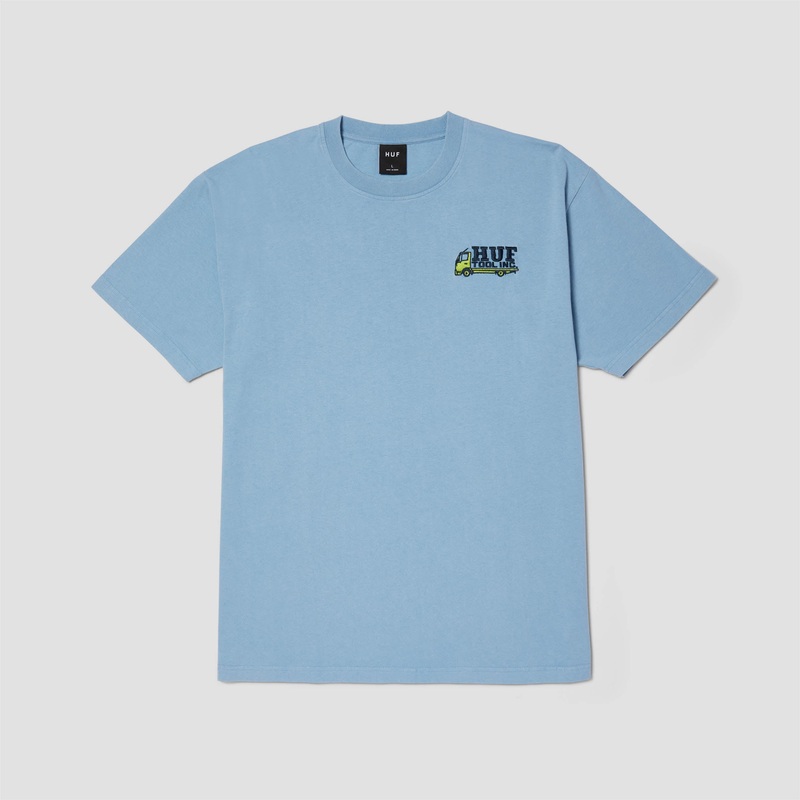 HUF Tool Inc Shortsleeve Washed T-Shirt Ice Blue Small