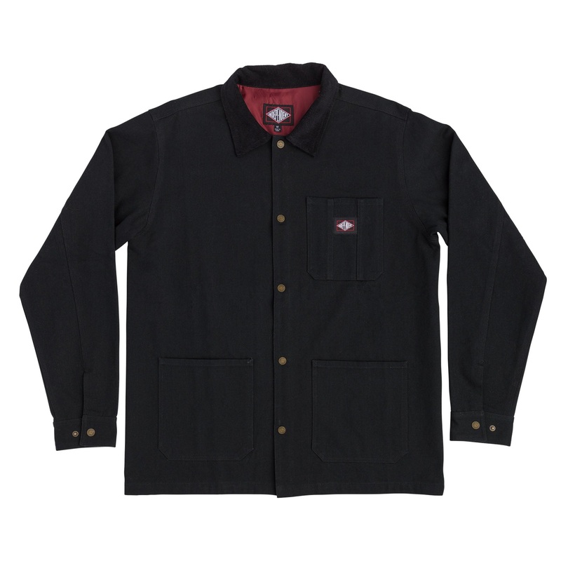 Independent Springer Chore Coat Jacket Small Black