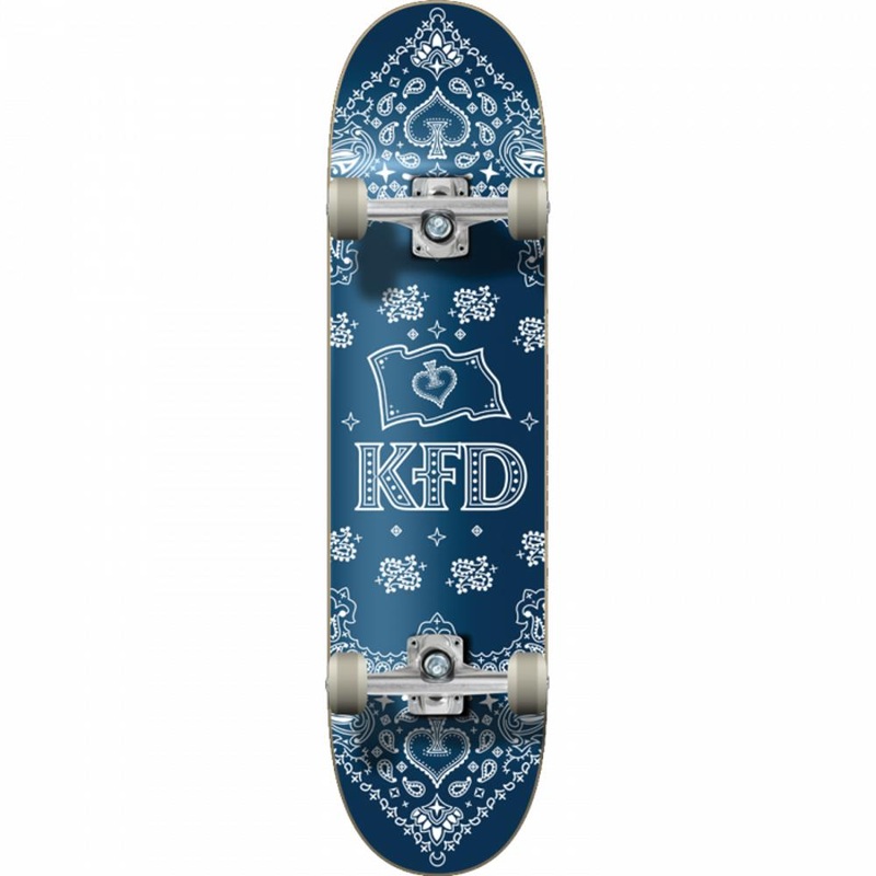 KFD Bandana 7.75″ Navy Skateboard