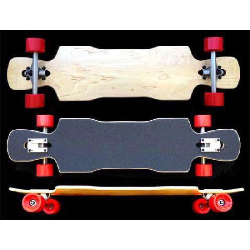 Kray Light Drop Through Double Kick Maple Longboard 38 inch – Complete