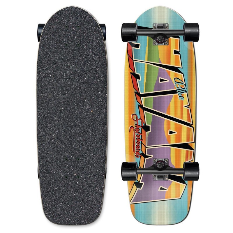 Madrid Blue Havana 29″ Old School Longboard Complete