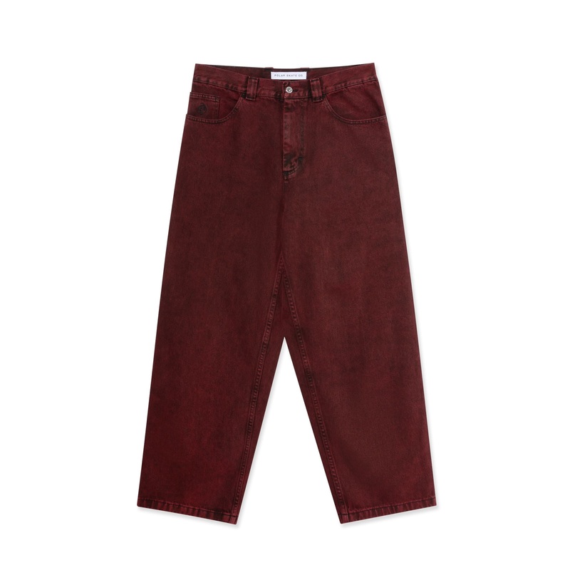 Polar Skate Co Big Boy Jeans Red Black M
