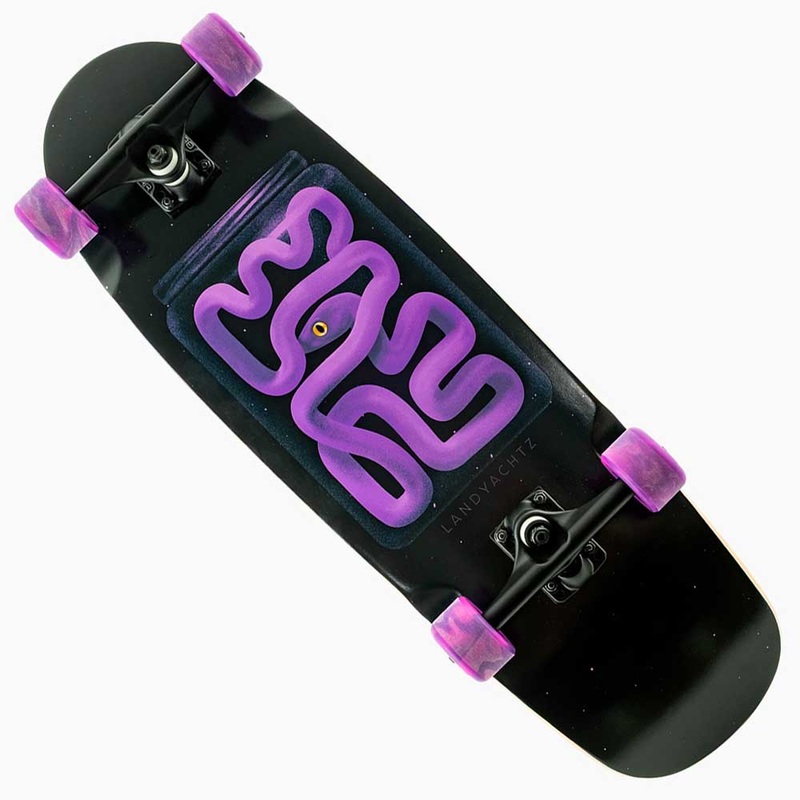 Purple Snek Tugboat Landyachtz Complete Skateboard