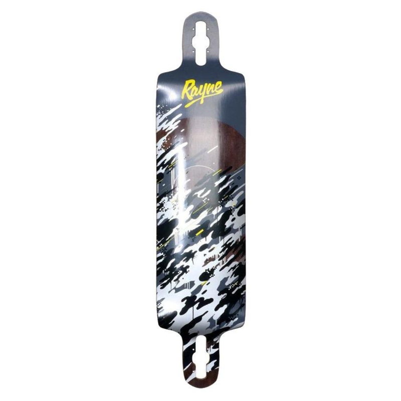 Rayne Demonseed Wave Camo 42″ Double Drop Longboard Deck Deck