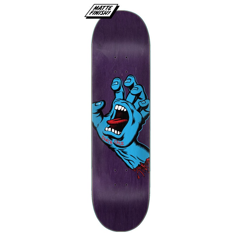 Santa Cruz Screaming Hand 8.375″ Skateboard Deck
