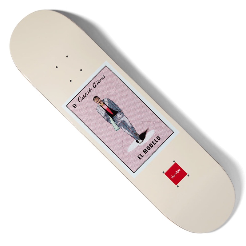 Chocolate Carl Aikens Loteria Deck Beige 8.125 x 31.625 WB:14