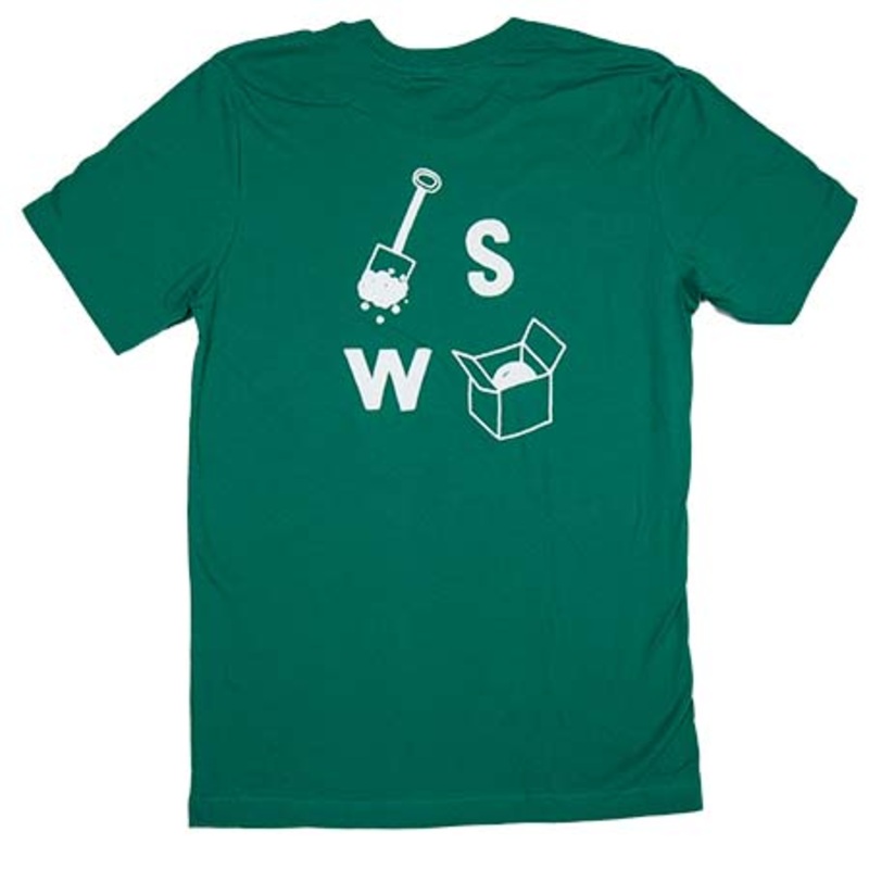 Dirts Win Mickeys Grenade T Shirt Green Small