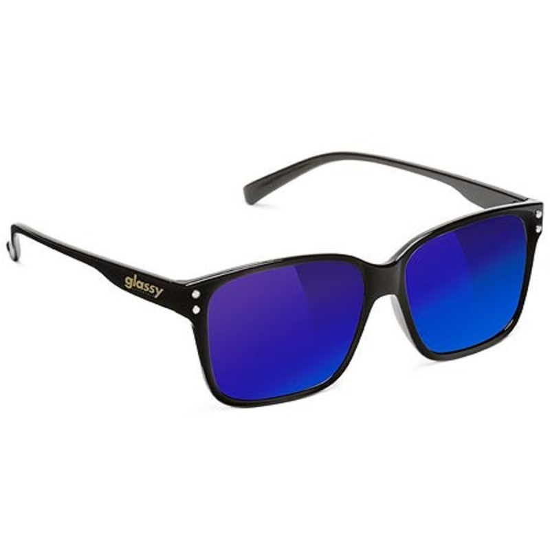Glassy Sunglasses Fritz Sunglasses Black/ Blue Mirror One size fits all