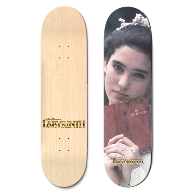 Madrid Labyrinth Movie Sarah Sci-fi Skateboard Deck Only 8″