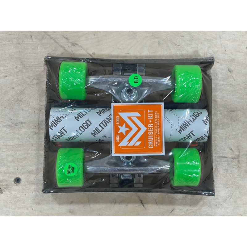 Mini Logo Cruiser Kit 55MM x 80A Green