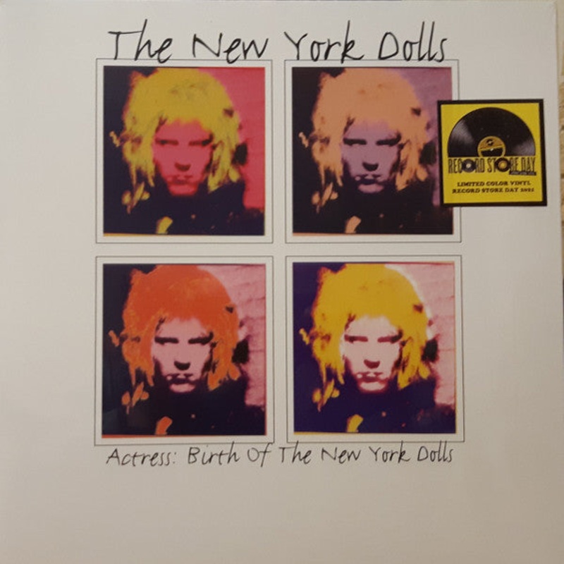 New York Dolls, The / Actress  Actress: Birth Of The New York Dolls Pink Color Vinyl LP Record