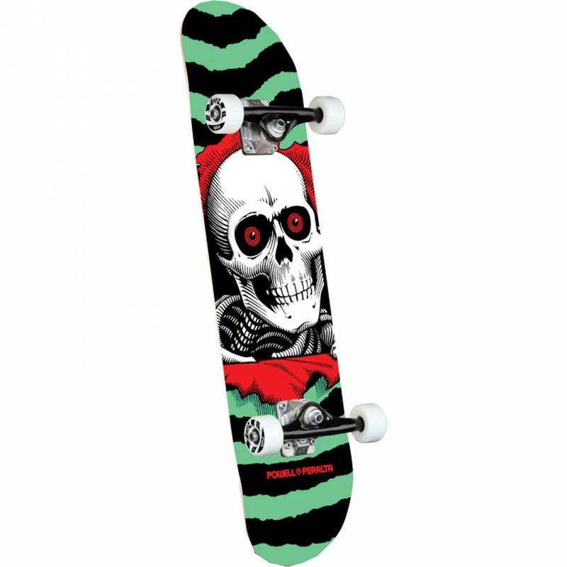 Powell Peralta Ripper 7.5″ Black/Mint Skateboard