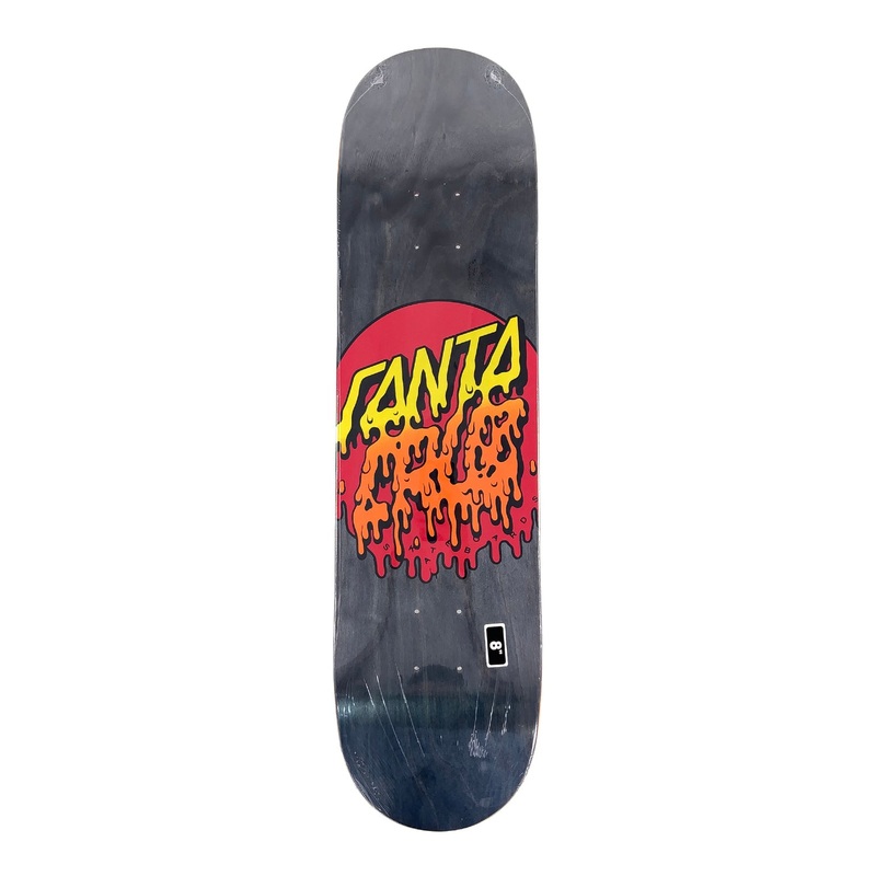 Santa Cruz Deck Rad Dot Black – 8″ 8″