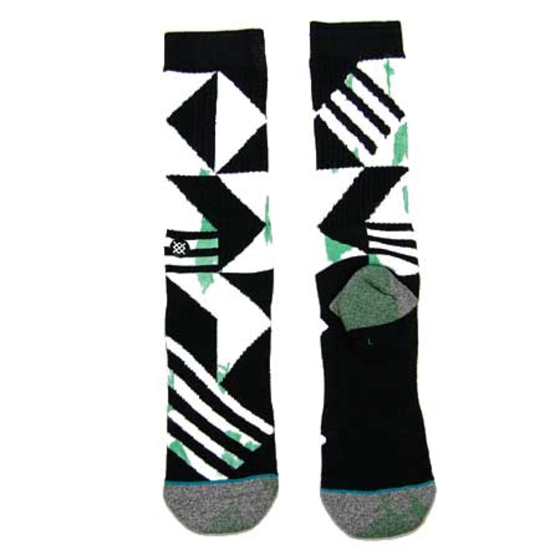 Stance Hazards Crew Socks Black Large