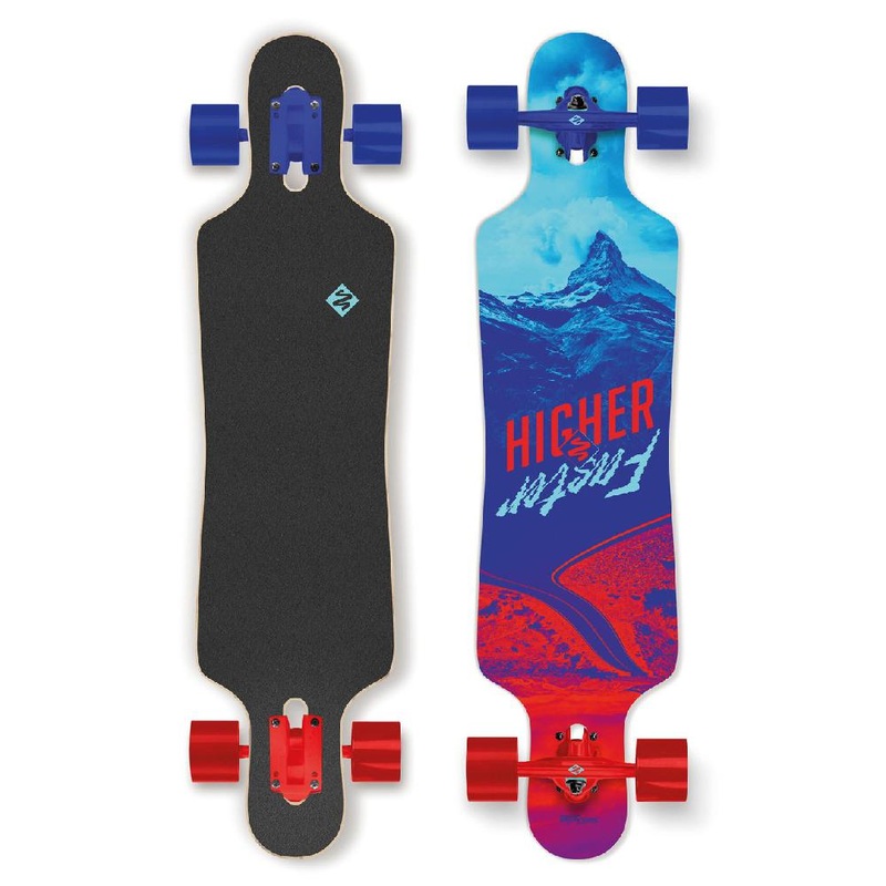 Street Surfing – Higher Faster – Drop Through 39″ Longboard Complete