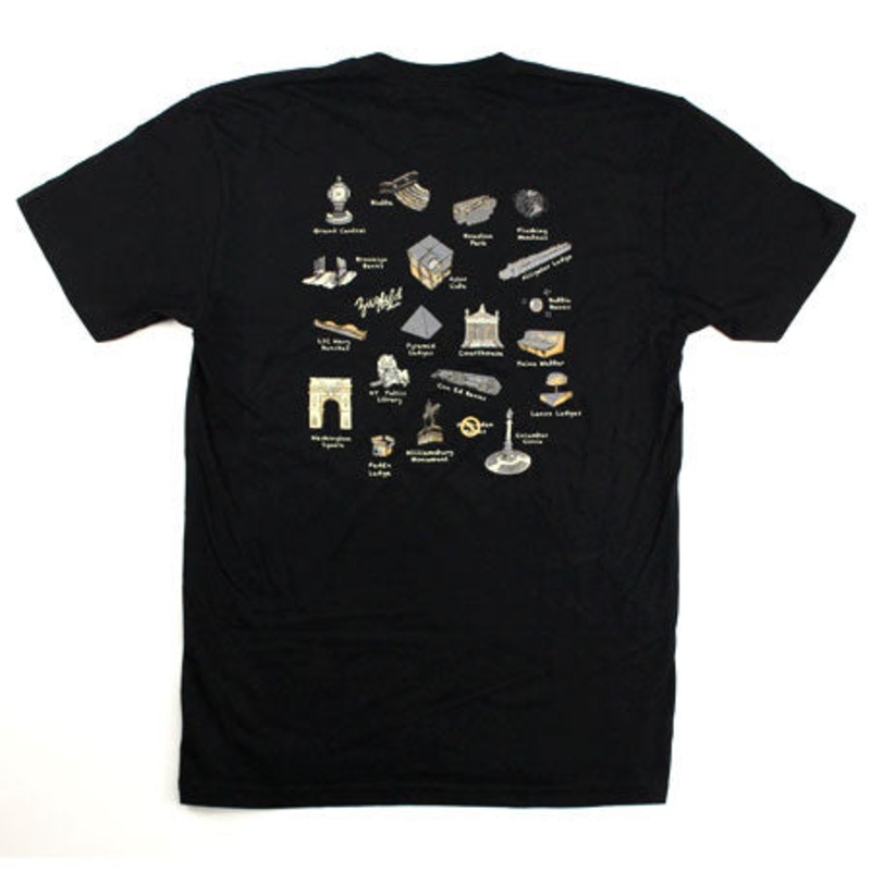 Theories NYC Skate Tourist T Shirt Black Medium