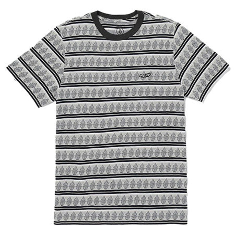 Volcom Bone Stamp Crew Shirt Stone Extra Large