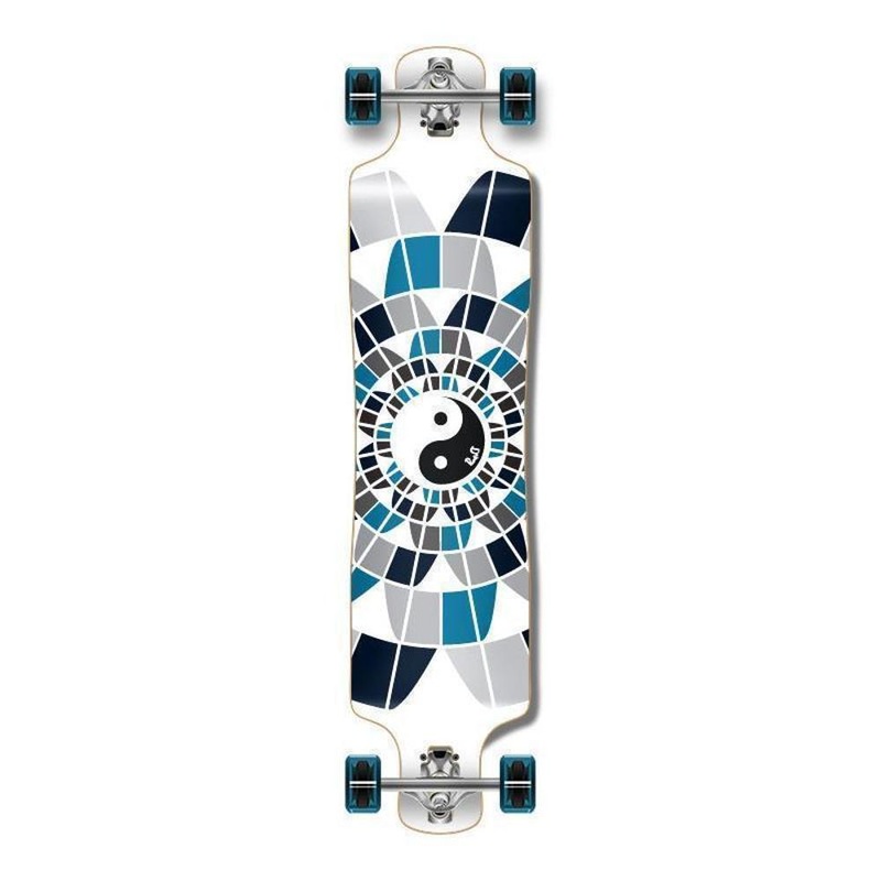 Yin Yang Lowrider Double Drop 40″ Longboard Complete