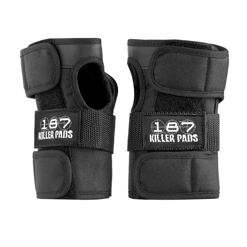 187 Killer Wrist Guards Black (Assorted Sizing) S