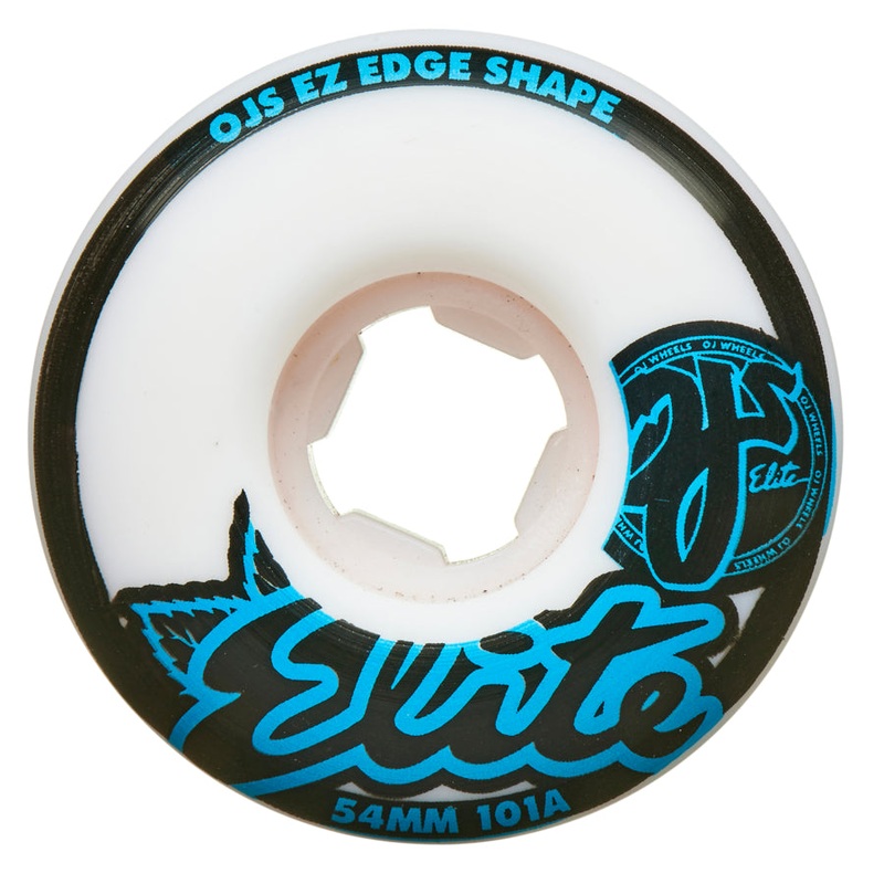 54mm Elite EZ EDGE 101a OJ Skateboard Wheels No Color 54mm