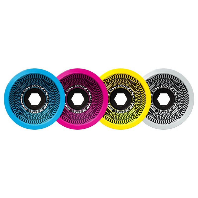 80HD Superwides CMYK Wheels (58mm) 80A 58 MM