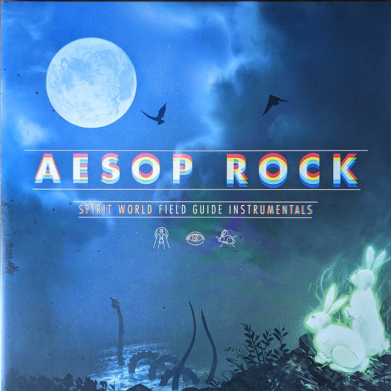 Aesop Rock  Spirit World Field Guide Instrumentals Green & Blue Color 2xLP Vinyl LP Record